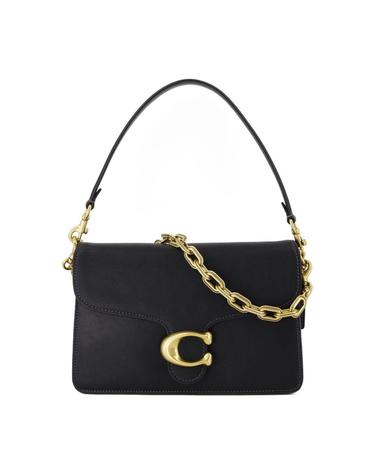 [해외직구] 25 S/S 코치 타비 숄더 백 COACH 레더 블랙 CY919-B4/BK B0731558940