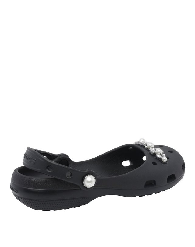 크록스 [해외직구] 26 F/W 크록스 클래식 펄 발레슈즈 213990/BLK B0012322746 착용컷