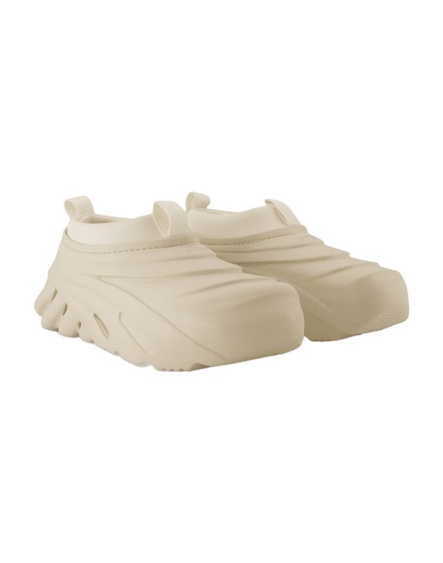 크록스 [해외직구] 24 F/W 크록스 ECHO 스톰블루 스니커즈 CROCS 신세틱 NEUTRAL 209414-0HR B0731451796 착용컷