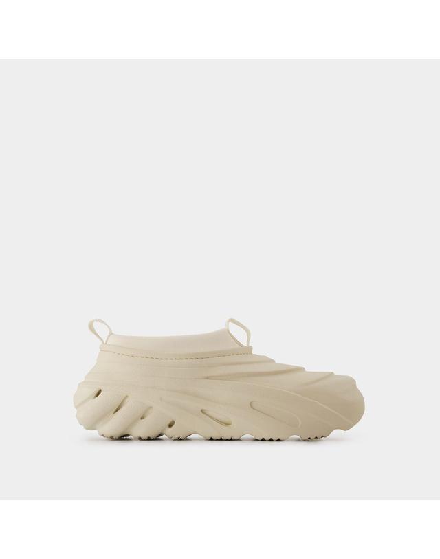 크록스 [해외직구] 24 F/W 크록스 ECHO 스톰블루 스니커즈 CROCS 신세틱 NEUTRAL 209414-0HR B0731451796 착용컷