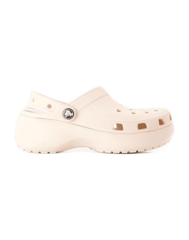 크록스 [해외직구] 24 S/S 크록스 클래식 플랫폼 샌들 CROCS THERMOPLASTIC 핑크 206750-6UR B0731457022 착용컷