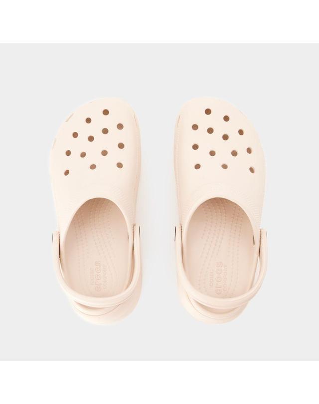 크록스 [해외직구] 24 S/S 크록스 클래식 플랫폼 샌들 CROCS THERMOPLASTIC 핑크 206750-6UR B0731457022 착용컷