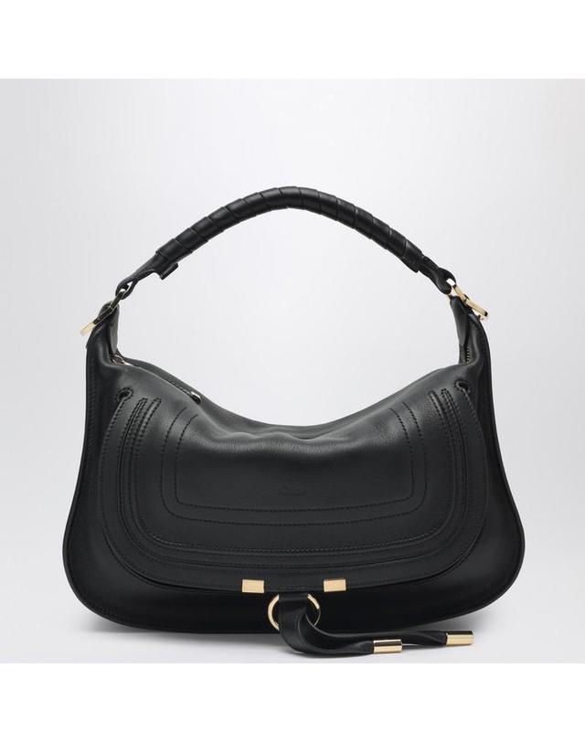 끌로에 [해외직구] 26 S/S 끌로에 스몰 마르씨 레더 백 인 블랙 CH26SS882R35-001 B0051892792 착용컷
