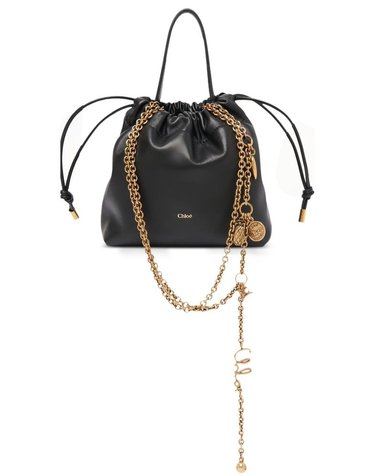 [해외직구] 끌로에 CHLOE ICONS 레더 미니 버킷 백 CH26SP126R12001 B0712280867