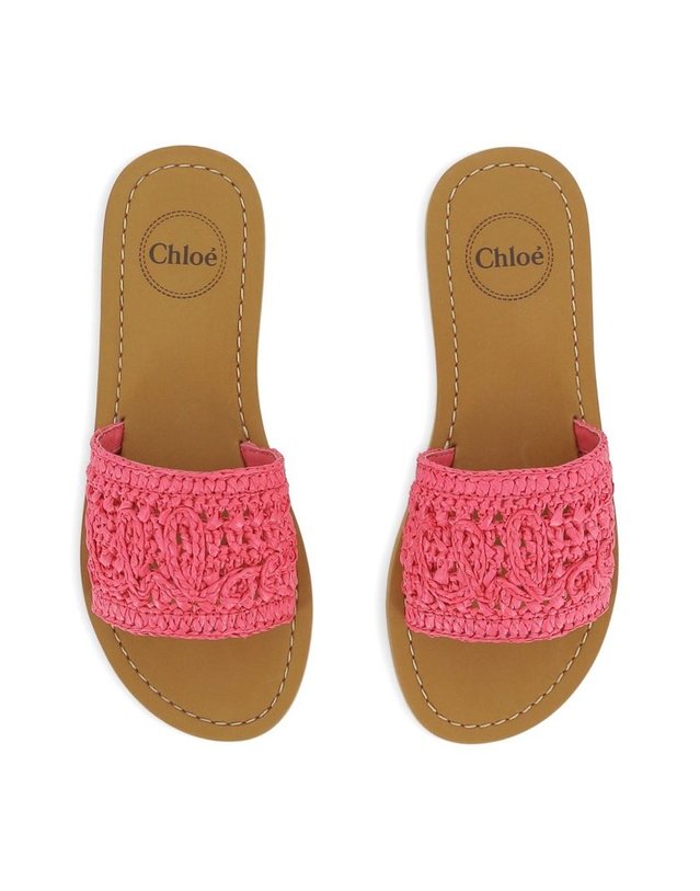 끌로에 [해외직구] 끌로에 ROSETTE OPENTOE 샌들 (KIDS 상품) C2088646S B0301968562 착용컷