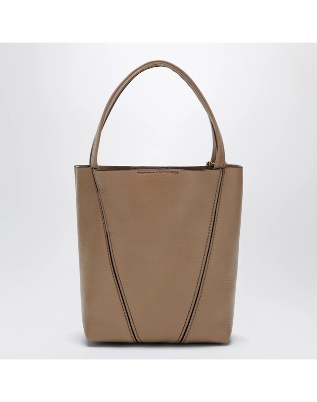 끌로에 [해외직구] 26 F/W 끌로에 CHLOE SPIN 스몰 파우더 핑크 토트백 백 CH25SS812N84-527 B0052293026 착용컷