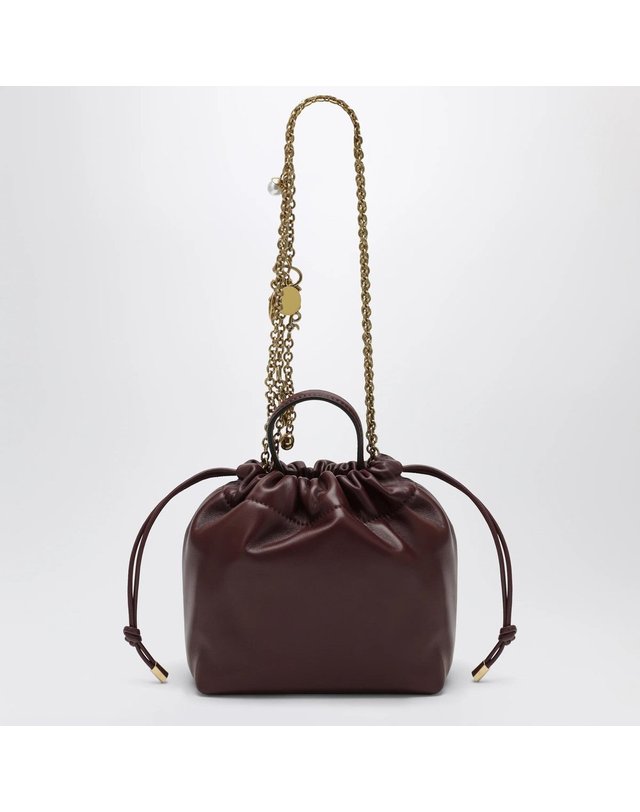 끌로에 [해외직구] 26 F/W 끌로에 CHLOE ICONS 미니 숄더 백 버건디 CH26SP126R12-606 B0052306877 착용컷