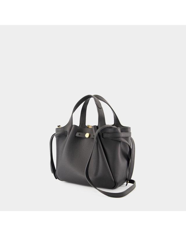 토리버치 [해외직구] 25 S/S 토리 버치 로미 페블 사첼 지갑 TORY BURCH 레더 블랙 164866-001 B0731521198 착용컷