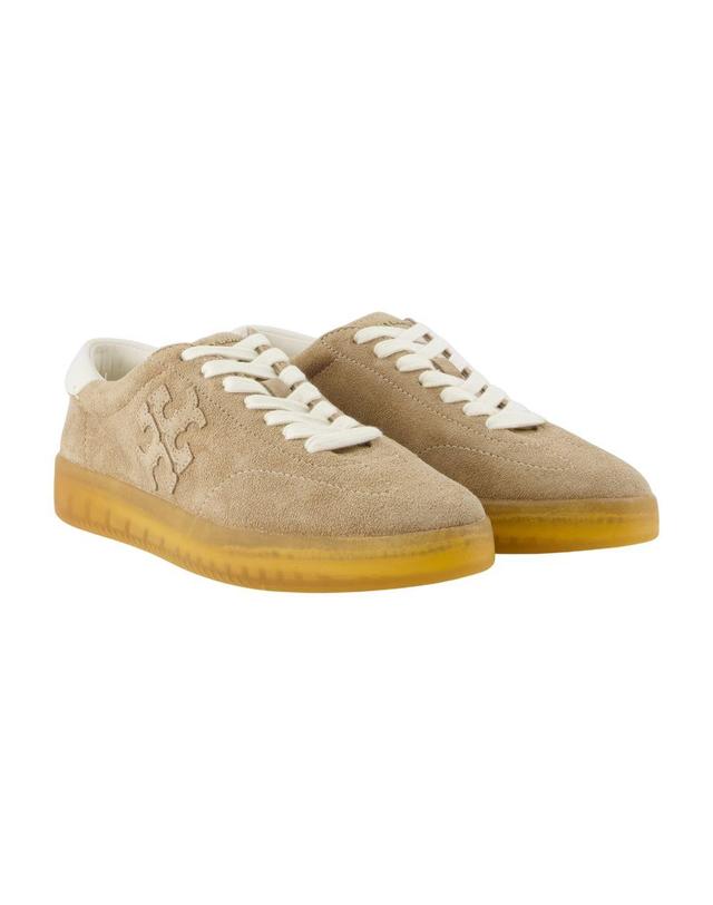 토리버치 [해외직구] 26 S/S 토리 버치 피닉스 스니커즈 TORY BURCH 레더 베이지 166688-650 B0731866757 착용컷