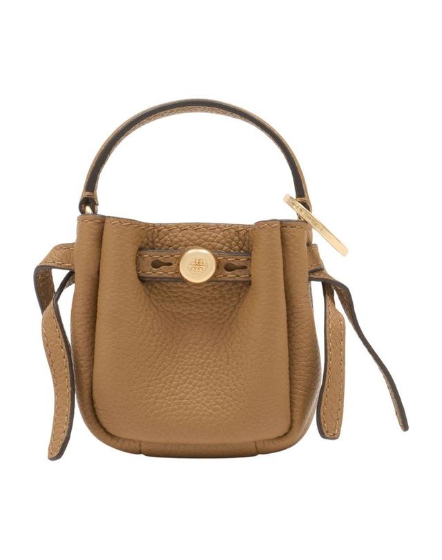 토리버치 [해외직구] 26 S/S 토리 버치 로미 버킷 키 지갑 TORY BURCH 레더 베이지 184996-227 B0731918949 착용컷
