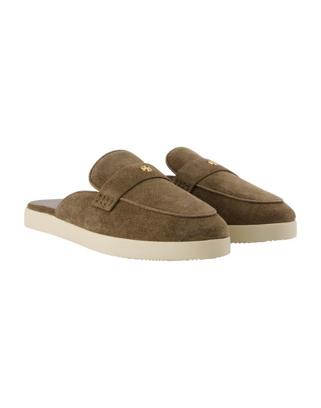 토리버치 [해외직구] 26 F/W 토리 버치 발레슈즈 스포츠 뮬 TORY BURCH 레더 브라운 184150-111 B0732049156 착용컷