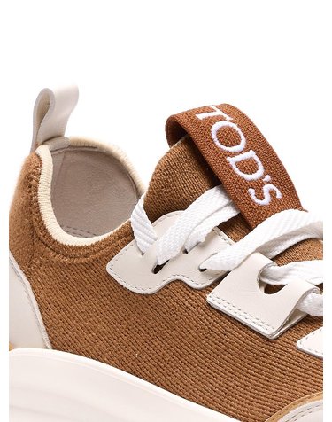 [해외직구] 26 S/S 토즈 레더 & 패브릭 스니커즈 XXW81L0KD80/V433048 B0011903906