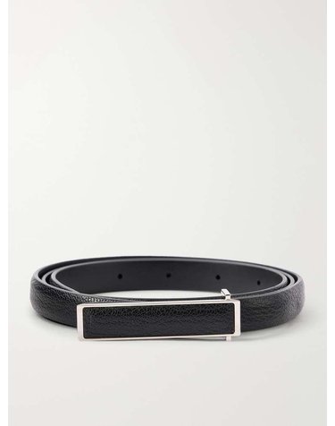 [해외직구] 톰포드 15CM 풀그레인 레더 벨트 TB322-LGO324S B0082278073