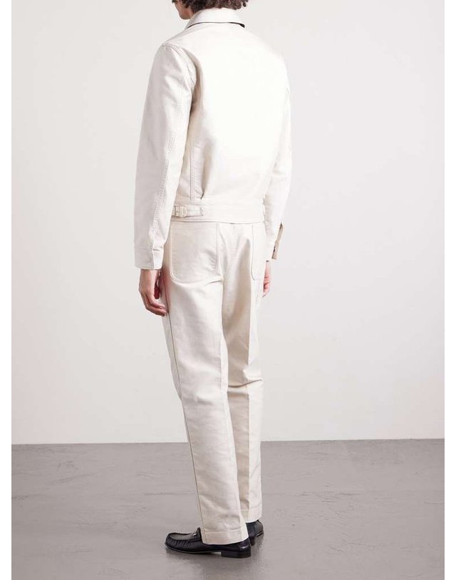 톰포드 [해외직구] 톰포드 슬림핏 코튼새틴 블루종 자켓 OBS084-FMC328 B0082196376 착용컷