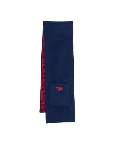 [해외직구] 25 F/W 펜디 리버서블 FF 로고 스카프 (KIDS 상품) JUQ020K_AO29F08B9 B0041739995