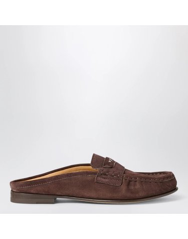 [해외직구] 26 F/W 펜디 FENDI SCRUNCH 사봇 인 BURNT MOGANO 스웨이드 8R9194QK9-F1UV7 B0052282432