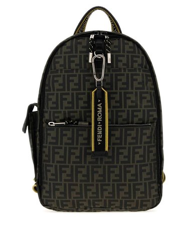 [해외직구] 펜디 FENDI 클라임 백팩 FF LIG 7VZ096B12N F1PR4 B0442268858