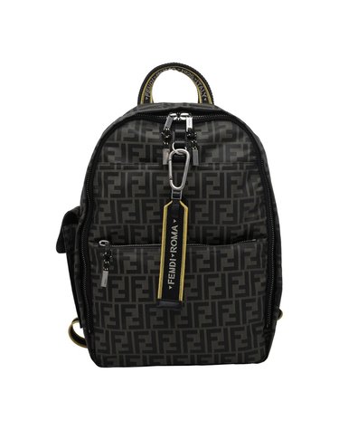 [해외직구] 26 F/W 펜디 FENDI 클라임 백팩 인 FF 캔버스 7VZ096/B12NF1PR4 B0012312334