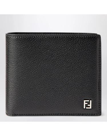 [해외직구] 26 F/W 펜디 FF 바이폴드 지갑 인 블랙 GARNET 레더 7M0169B089-F0QA1 B0052324561