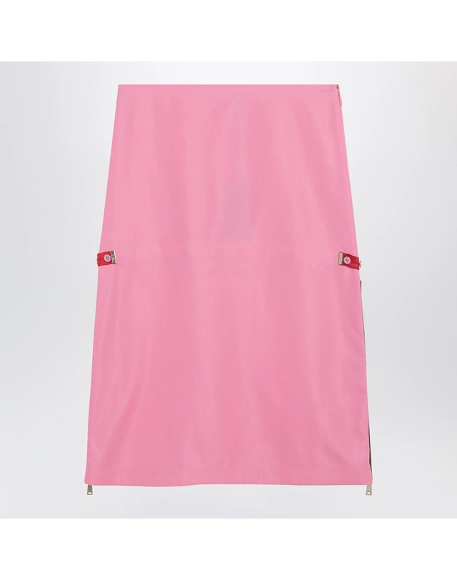 펜디 [해외직구] 26 S/S 펜디 핑크 테크니컬 비스코스 스커트 FQ7723AW9B-F1W0E B0052046909 착용컷
