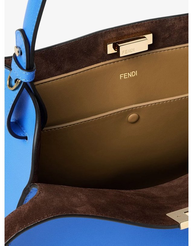 펜디 [해외직구] 펜디 FENDI 웨이 미디엄 레더 숄더 백 WITH 콘트라스트 LINING 8BN368AWPFF1WM1 B0652182251 착용컷