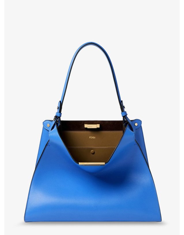 펜디 [해외직구] 펜디 FENDI 웨이 미디엄 레더 숄더 백 WITH 콘트라스트 LINING 8BN368AWPFF1WM1 B0652182251 착용컷