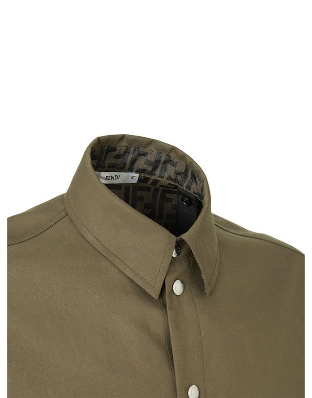 펜디 [해외직구] 펜디 맥킨토시 패브릭 블루종 FW1470B1UEF1XEW B0192323695 착용컷