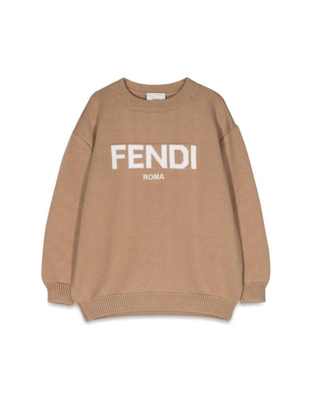 펜디 [해외직구] 24 F/W 펜디 풀오버 FENDI 로마 KNI (KIDS 상품) JUG147K_AOCHF1EPI B0041214867 착용컷
