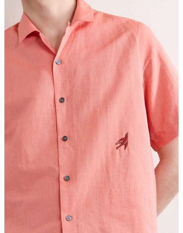 [해외직구] 26 S/S 폴 스미스 엠브로이드 코튼 & 린넨블렌드 셔츠 M1R-905UE-V03007- B0081990058