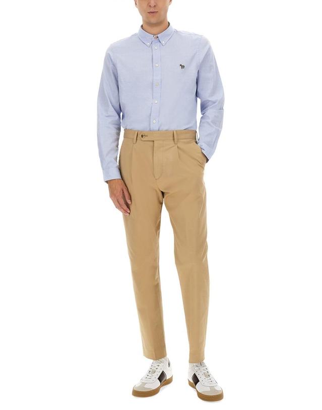 폴스미스 [해외직구] 26 S/S 폴 스미스 테일러 핏 셔츠 M2R-599R-PZEBRA_44 B0041908206 착용컷