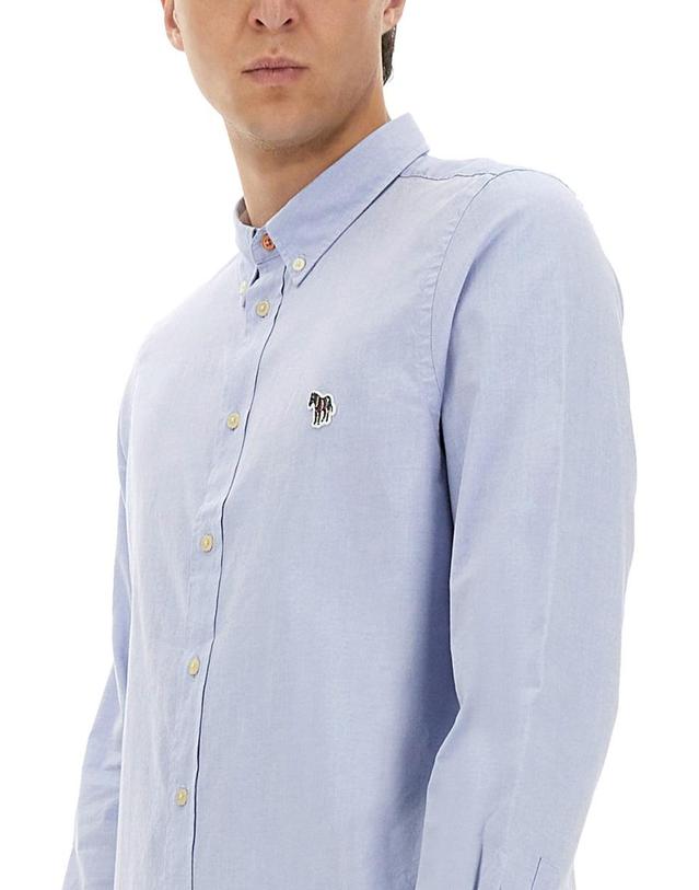 폴스미스 [해외직구] 26 S/S 폴 스미스 테일러 핏 셔츠 M2R-599R-PZEBRA_44 B0041908206 착용컷