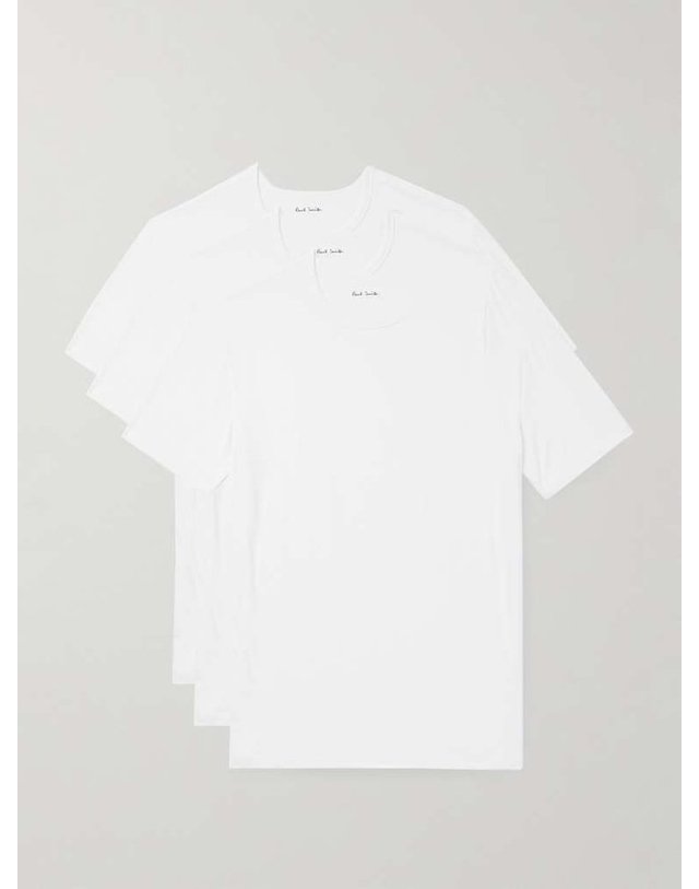 폴스미스 [해외직구] 25 F/W 폴 스미스 3팩 스트레치 MODALJERSEY 티셔츠 M1A-388FH-P3PK B0082005804 착용컷