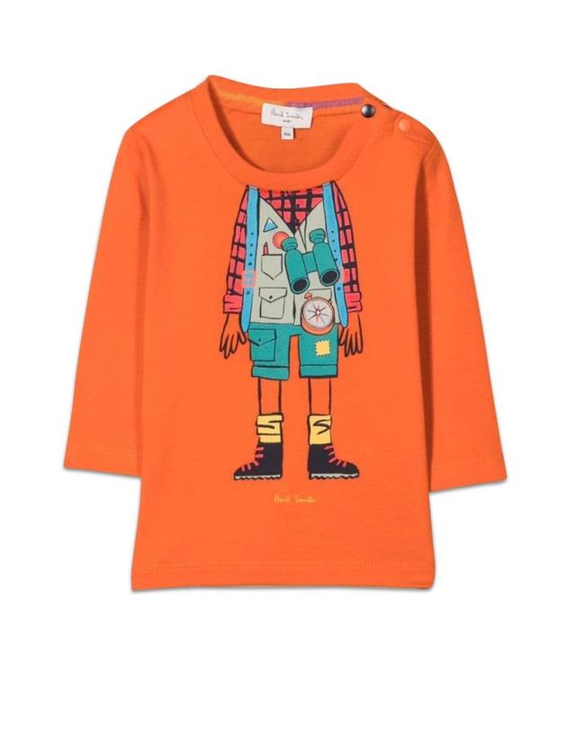 폴스미스 [해외직구] 21 F/W 폴 스미스 티셔츠 셔츠 (KIDS 상품) P05068B_42L B0041544427 착용컷