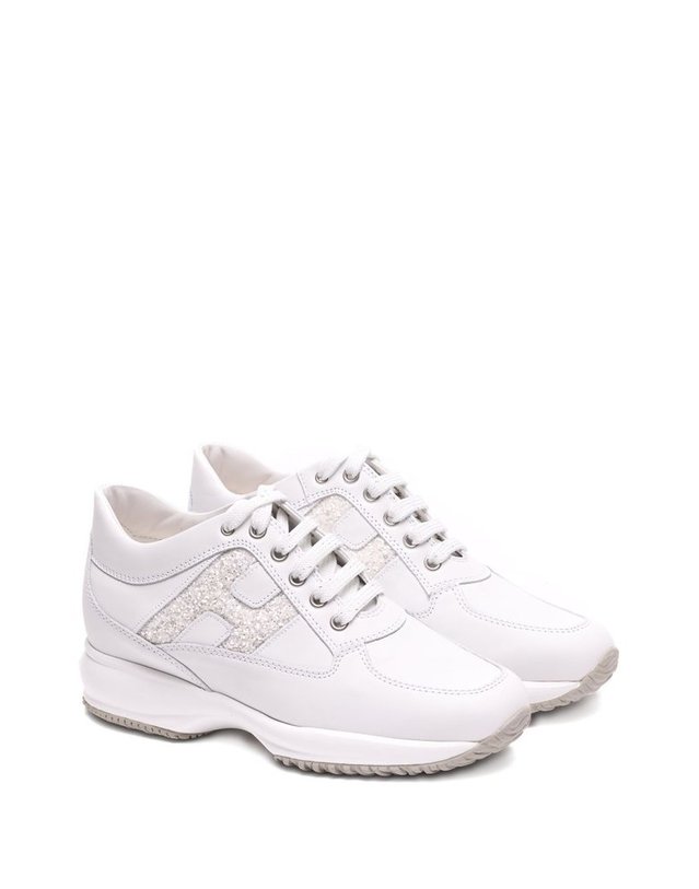 호간 [해외직구] 호간 HOGAN 인터렉티브 스니커즈 인 화이트 HXW00N0S360UWPB001 B0301966945 착용컷
