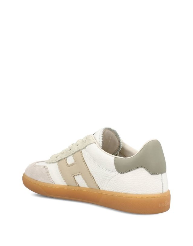 호간 [해외직구] 호간 HOGAN 쿨 스니커즈 인 화이트 베이지 그린 HXW6470FB60UWR0RVT B0301966992 착용컷
