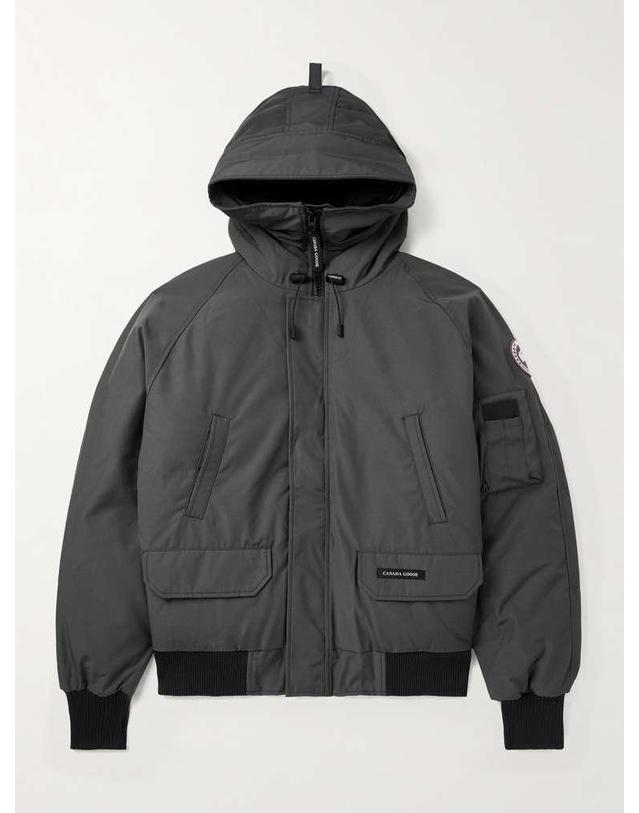캐나다구스 [해외직구] 26 S/S 캐나다구스 CHILLIWACK 아크틱 테크 후드 다운 자켓 2050M B0081933269 착용컷