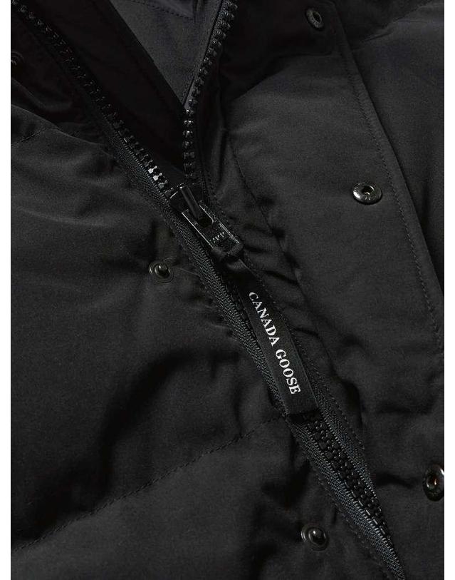 캐나다구스 [해외직구] 26 S/S 캐나다구스 BAYVIEW LOGOAPPLIQUED 퀼팅 아크틱 테크 다운 자켓 3833M B0081933266 착용컷