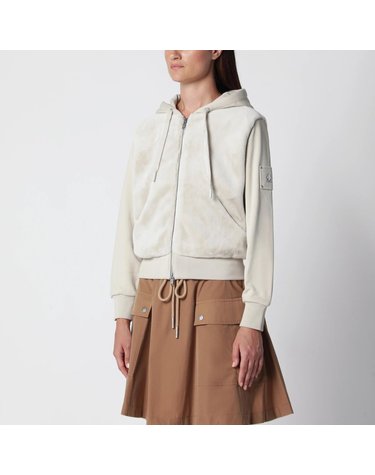 [해외직구] 26 F/W 무스너클 ROSLYN 버니 ALABASTER 코튼 후드 M15LS610CO-1705 B0052306664
