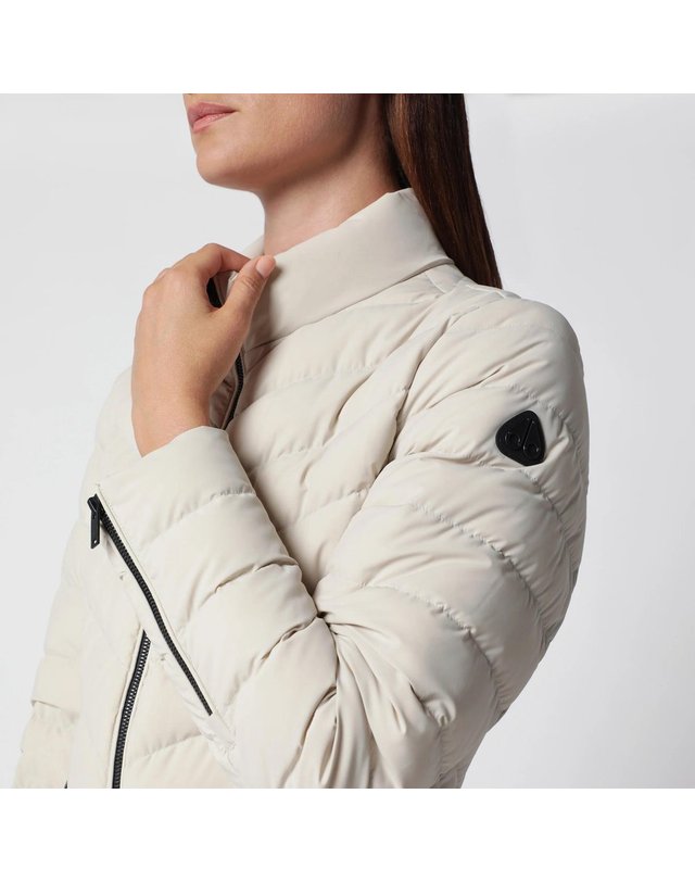 무스너클 [해외직구] 26 F/W 무스너클 ELORA ALABASTER 패딩 나일론 자켓 M35LJ168NY-1705 B0052306649 착용컷