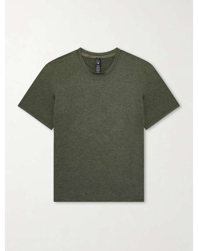 룰루레몬 [해외직구] 룰루 레몬 스트레치 RECYCLEDJERSEY 티셔츠 LM3ES3S B0082174799 착용컷