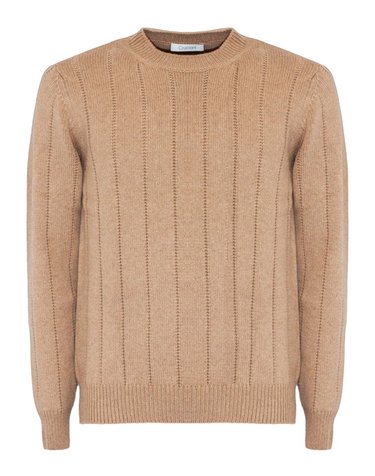[해외직구] 크루치아니 베이지 WOOLCASHMERE 블렌드 스웨터 U62610105GC1715010 B0302252280