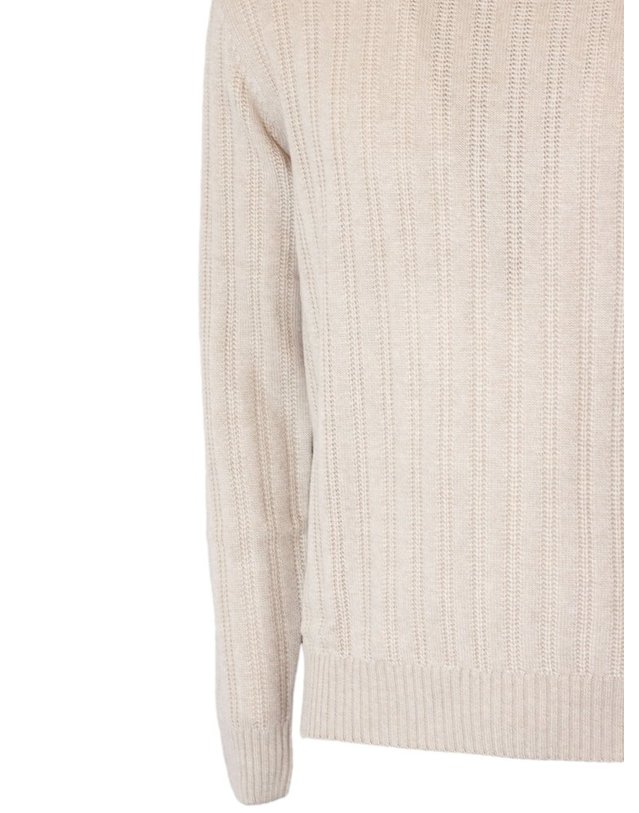 크루치아니 [해외직구] 크루치아니 베이지 WOOLCASHMERE 블렌드 스웨터 U62001038GC121042 B0302252274 착용컷