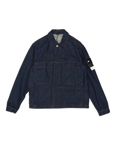 [해외직구] 26 F/W 스톤 아일랜드 GIACCA 인 데님 DI 꼬또네 블루 S144100006S00J7/VJ201 B0742287104