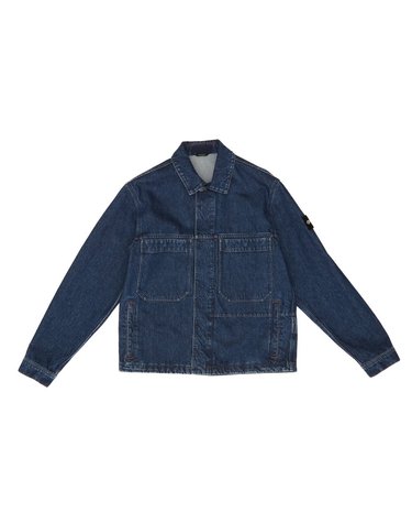 [해외직구] 26 F/W 스톤 아일랜드 GIACCA 인 데님 DI 꼬또네 블루 S144100006S0J34/VJ202 B0742311780