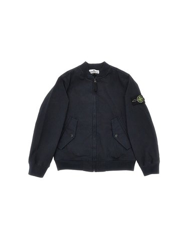 [해외직구] 26 S/S 스톤 아일랜드 코튼 자켓 WITH 로고 뱃지 (KIDS 상품) L1S164100005V0020 B0132352622