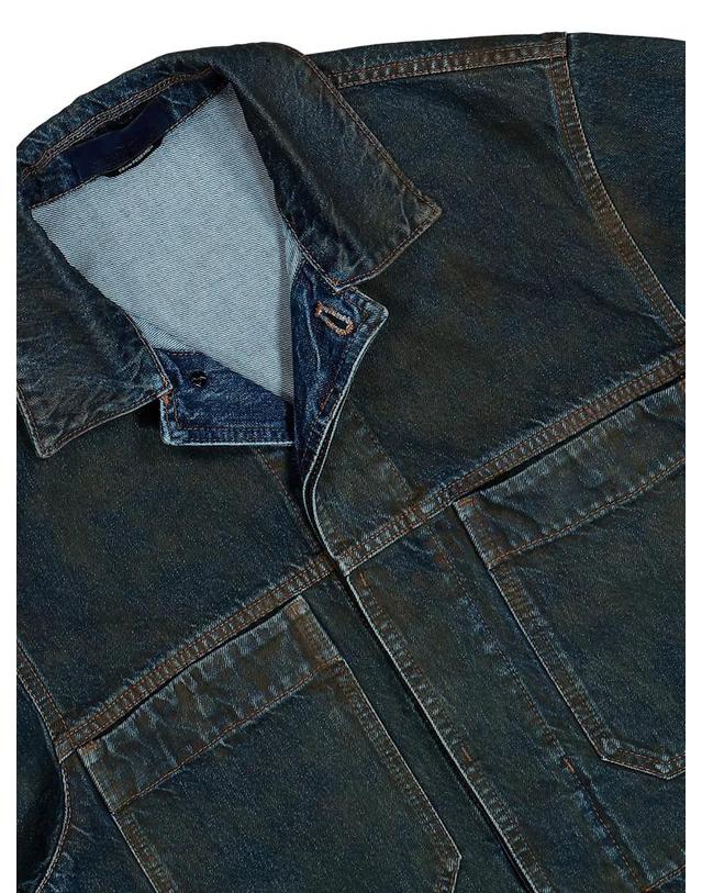 스톤아일랜드 [해외직구] 스톤 아일랜드 DENIMJACKETS L2S144100006S0J40VJ229 B0192337747 착용컷