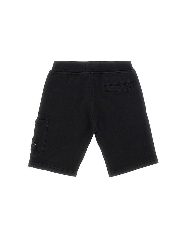 스톤아일랜드 [해외직구] 26 S/S 스톤 아일랜드 스웨트쇼츠 WITH 로고 뱃지 (KIDS 상품) K1S166200006V0029 B0132345294 착용컷