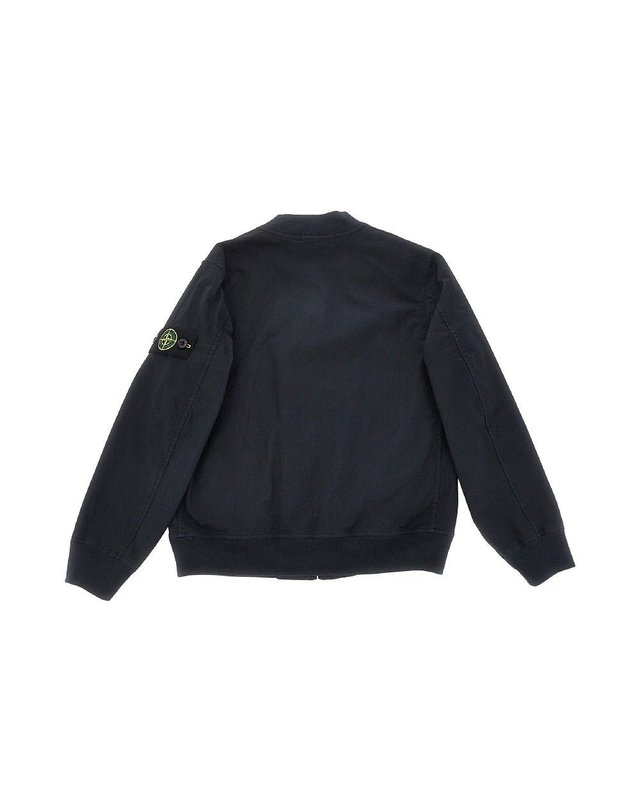 스톤아일랜드 [해외직구] 26 S/S 스톤 아일랜드 코튼 자켓 WITH 로고 뱃지 (KIDS 상품) L1S164100005V0020 B0132352622 착용컷