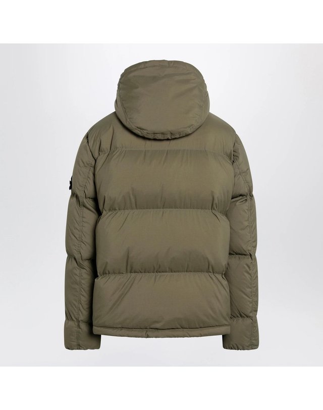 스톤아일랜드 [해외직구] 26 F/W 스톤 아일랜드 밀리터리 그린 립스탑 나일론 집업 다운 자켓 S154100013S0483-V005G B0052527890 착용컷