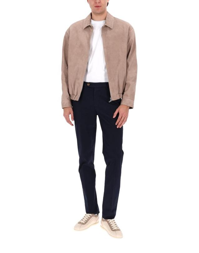 브루넬로 쿠치넬리 [해외직구] 26 S/S 브루넬로 쿠치넬리 스웨이드 자켓 MPCAO2071_CZT85 B0041916062 착용컷